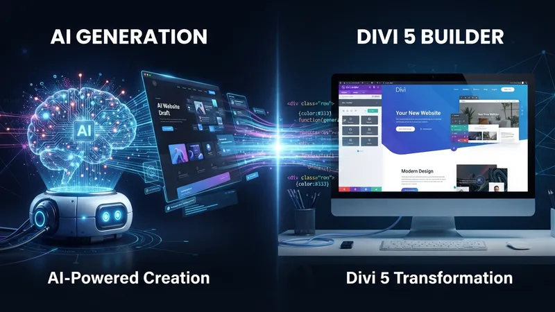 How to Convert AI Generated Designs to Divi 5 Layouts