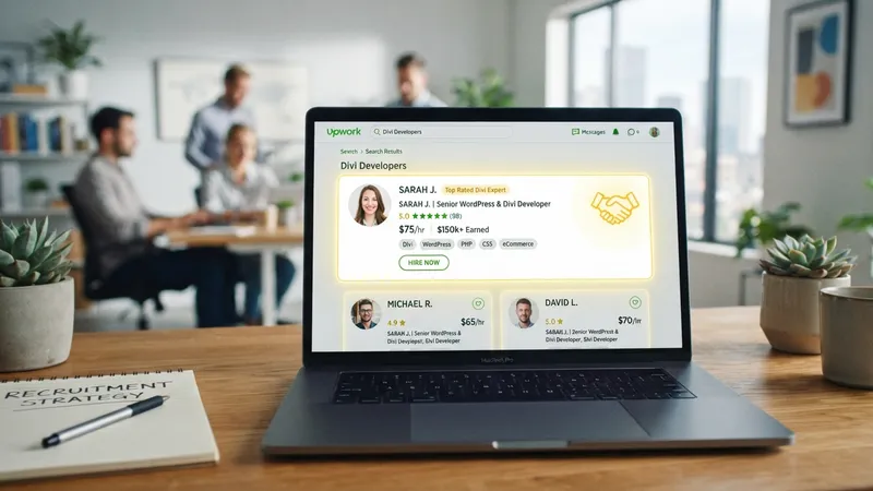 How to Hire a Divi Developer on Upwork Without Costly Mistakes