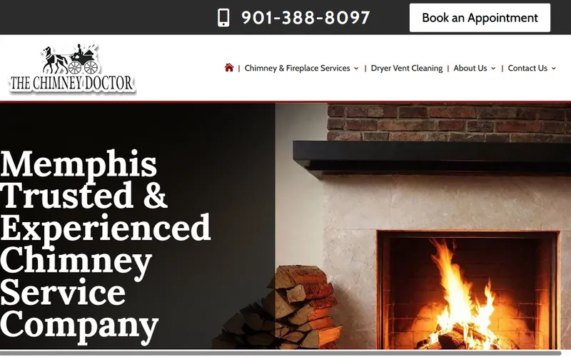 The Chimney Doctor — Chimney sweep & fireplace repair in Memphis, TN